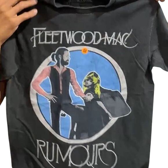 Fleetwood Mac Rumors Tee Crewneck Short Sleeve T-Shirt Tee, Size S, New with Tag - Picture 3 of 3
